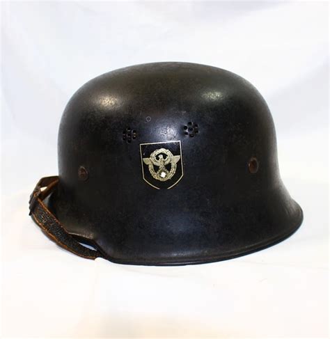 Ww2 German M34 Double Decal Police Helmet Catawiki