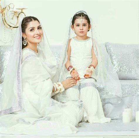 Aiza Khan Mother Daughter Dresses Matching Pakistani Bridal Dresses