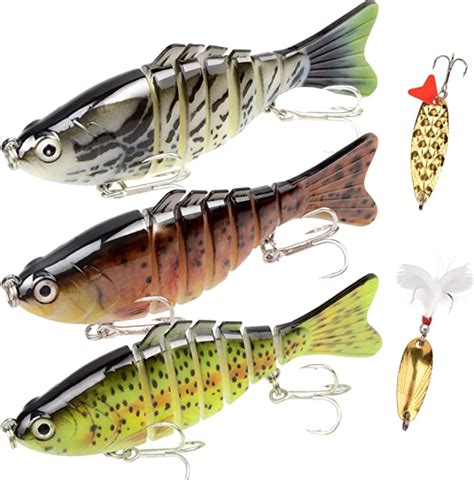 Fishing Lures Bass Lures Setfishing Lures For Bass Multi Jointed Swim