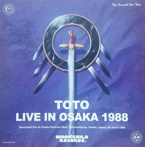 Toto Live In Osaka 1988 2018 Cd Discogs