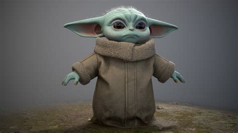 Finished Baby Yoda — Polycount