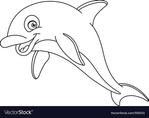 Outlined Dolphin Download A Free Preview Or High Quality Adobe
