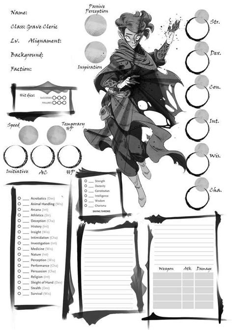 Dnd Personalized Character Sheets Imgur In 2020 Dnd