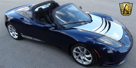 Blue Tesla Roadster For Sale Used Cars On Buysellsearch