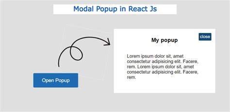 How To Create Modal Popup In React Js Free Code