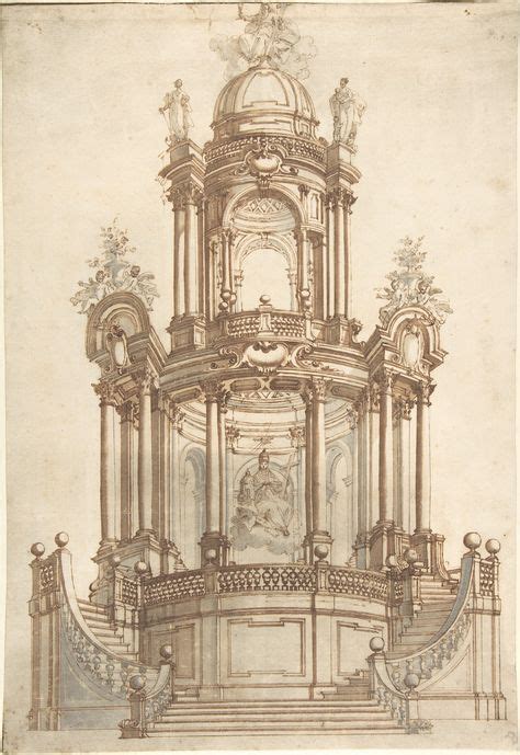 280 Baroque Architectural Drawings Ideas Architecture Drawing