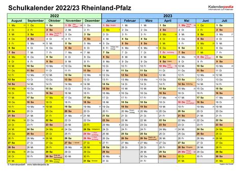 Ferien Rlp 2022 Kalenderpedia