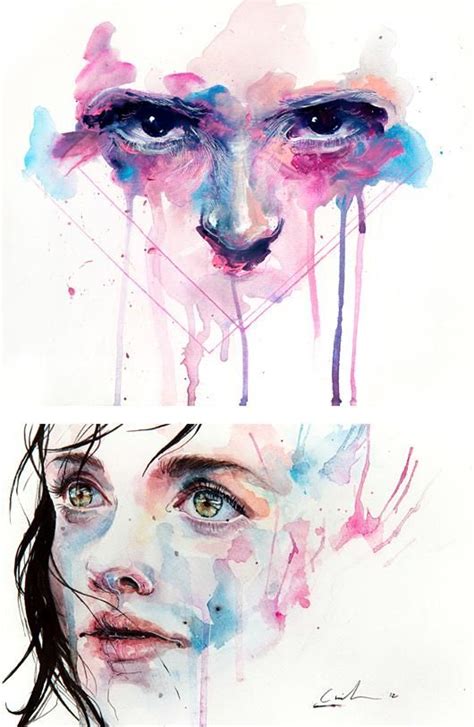 Faces Watercolor Watercolor Art Portrait Art Art Painting