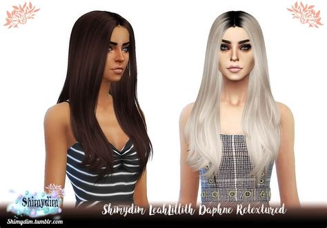 Sims 4 Leahlillith Daphne Hair Retexture The Sims Book