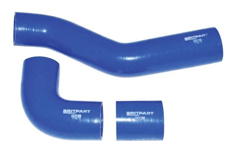 Kit Of Intercooler Silicon Hoses For Land Rover Discovery 300 Tdi