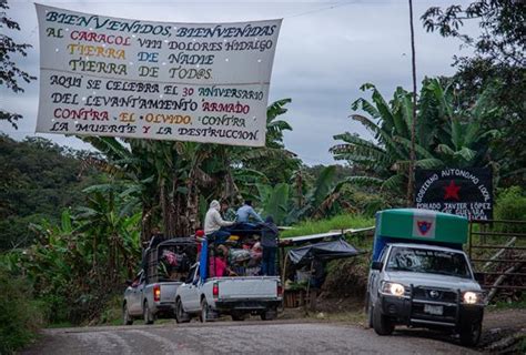 Ejército Zapatista Prepara Festejos De 30 Aniversario De Su Levantamiento En Sur De México