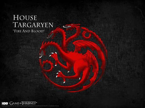 House Targaryen Logo Game Of Thrones Hd Wallpaper Wallpaper Flare