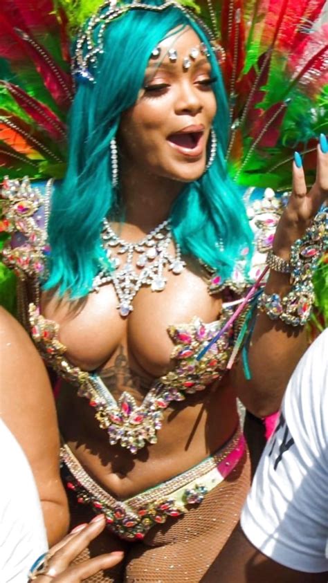 Rihanna Barbados Carnival Amazing Thick Ass Tits Pics