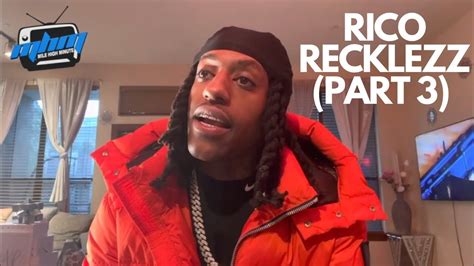 Rico Recklezz On Making Someone Sh Themself For Beating Him Up Part