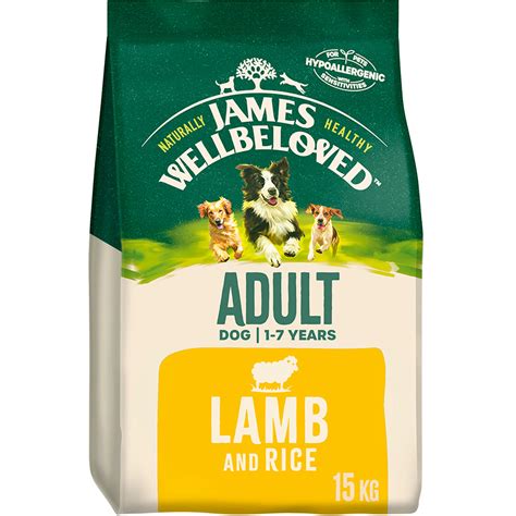 James Wellbeloved Dry Adult Dog Food Lamb And Rice 15kg Pets At Home