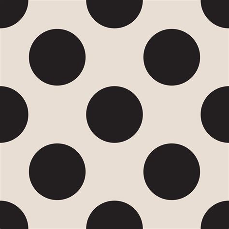 Seamless Patterns With White And Black Peas Polka Dot Vector Art At Vecteezy