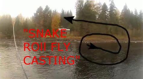 Snake Roll Fly Casting How To Fly Fish