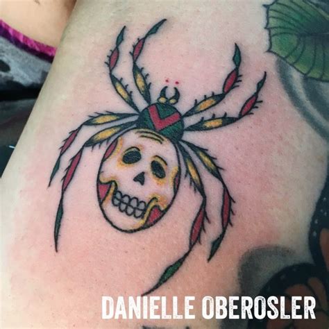 Spider Tattoo By Danielle Oberosler At The Tattoo Room