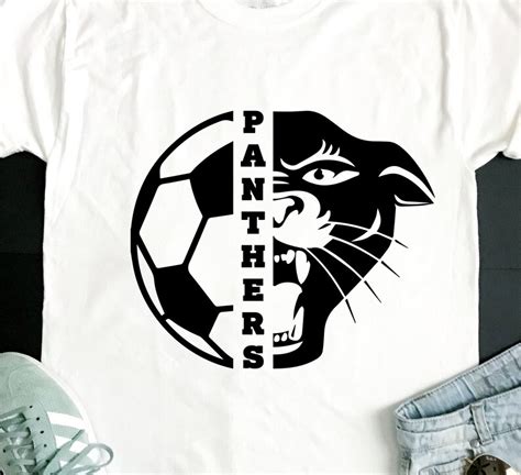 Panthers Svg Soccer Svg Panthers Soccer T Shirt Design Etsy