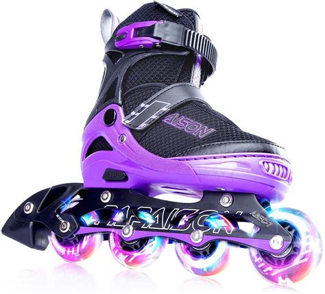 Buy Papaison Adjustable Inline Skates For Kids And Adults With Full
