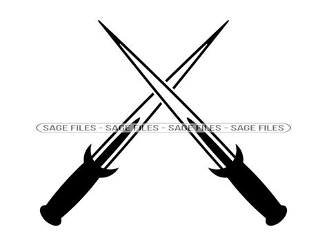 Dagger Logo Svg Dagger Svg Sword Svg Knife Svg Weapon Svg Etsy