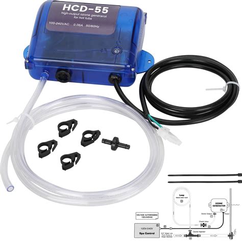 Hcd 55 Spa Ozone Kit Suitable For All Hot Tubs And Swim Spas Hi Output Ozone