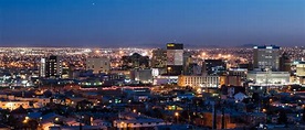 Night Cityscape with lights of El Paso, Texas image - Free stock photo ...