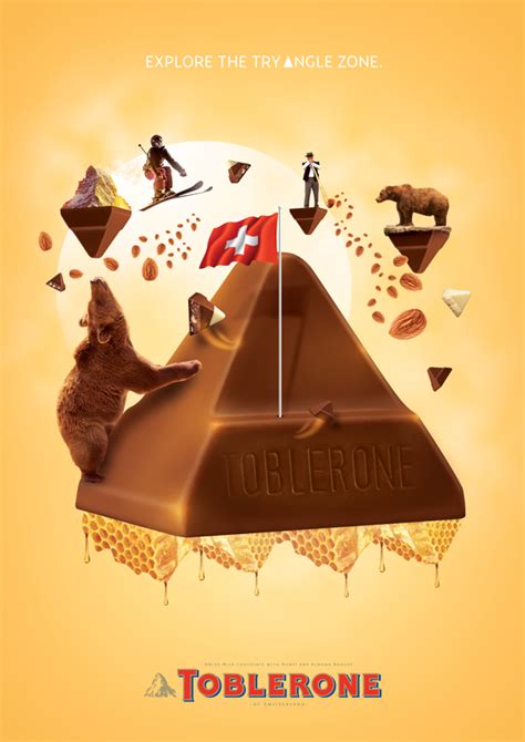 Toblerone The Try Angle Zone On Behance Creative Advertising