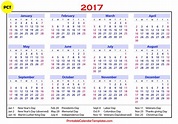 Free Printable 2017 Calendar - Bank2home.com