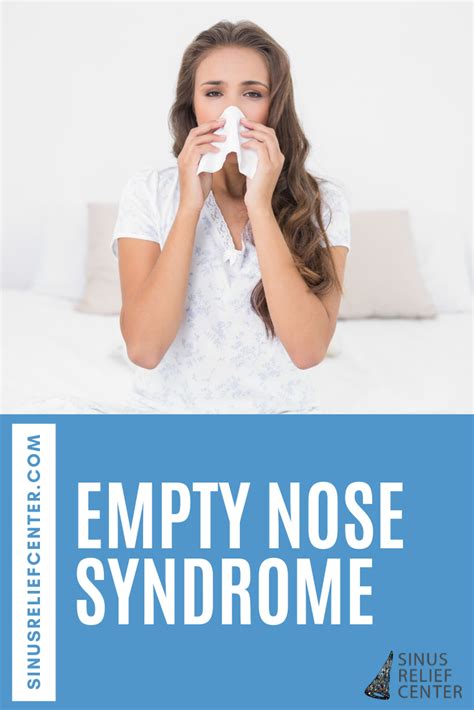 Empty Nose Syndrome Sinus Relief Syndrome Sinusitis