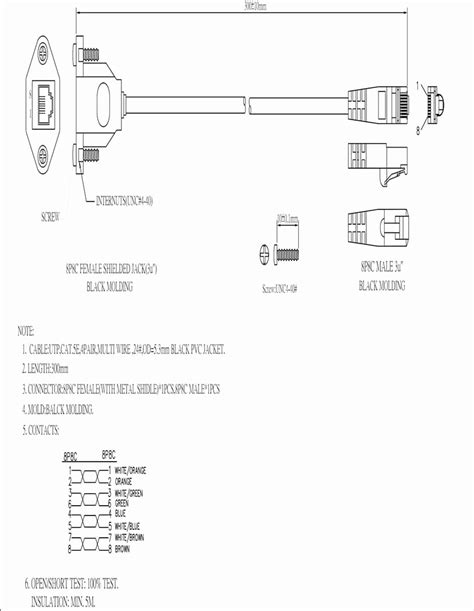 Cat Six Wiring Diagram Collection Wiring Diagram Sample