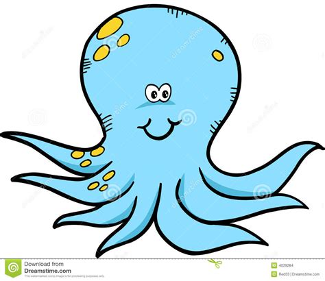 Blue Octopus Clipart Clipground