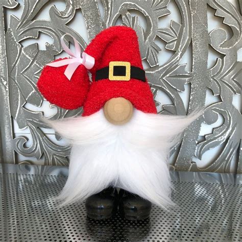 Santa Gnome Christmas Gnome Holiday Gnome Santa Claus Etsy In 2020
