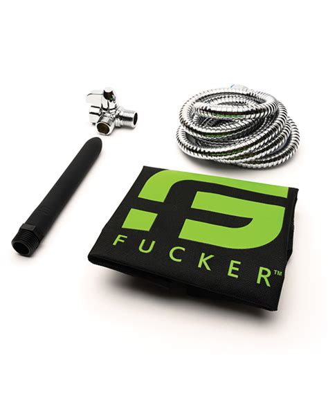 Sport Fucker Shower Kit 6″ Black Pleasure Play Usa Sex Toys Adult Fun Vibrators Dildos
