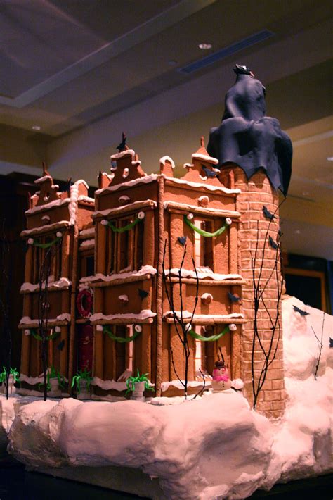 Batman Gingerbread House Wayne Manor And Batman As A Gi Flickr