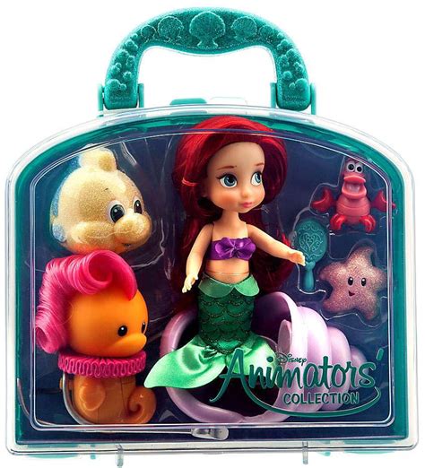 disney animators collection littles ariel palace play set the little mermaid dolls and accessories