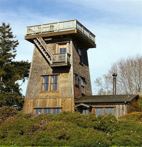 Tiny House Cabin Lake House Lookout Tower Tower House Unusual Homes