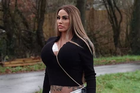 Katie Price Shows Off Painful Looking Bandaged Chest