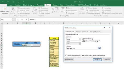 Crear Una Lista Desplegable O Combobox En Microsoft Excel Excel