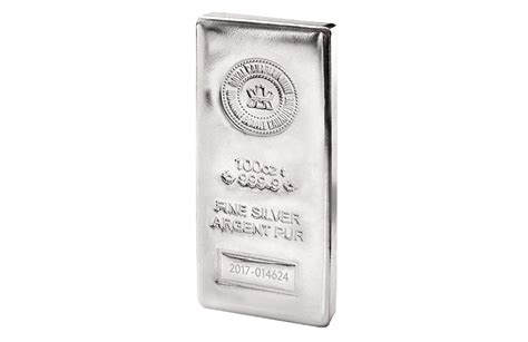 Buy 100 Oz Silver Royal Canadian Mint Bar Silver Coins Silver Bars