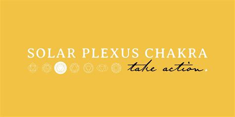 Solar Plexus Chakra Take Action Balance By Buddha Groove