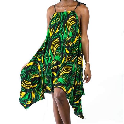 Plus Size Jamaican Dress Etsy