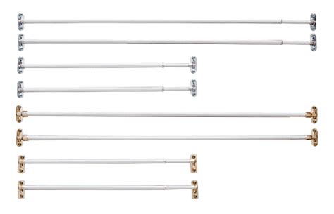 French doors are notoriously hard to dress with curtains. French Door (Door Panel Curtain) Sash-Rods 12" to 38"(pair ...