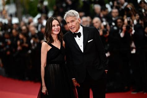 Harrison Ford And Calista Flockhart Walk Red Carpet At Cannes Film Festival