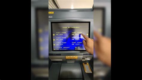 Maybank Cash Withdrawal Atm Cara Keluarkan Duit Mesin Atm Maybank