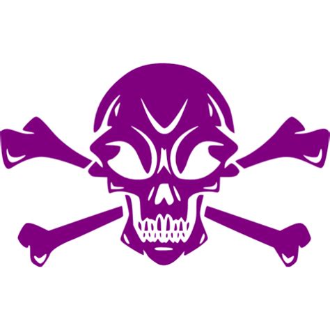 Purple Skull 64 Icon Free Purple Skull Icons