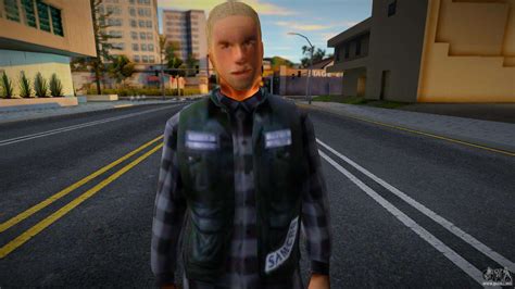 Skin Jax Teller Sons Of Anarchy V2 Para Gta San Andreas