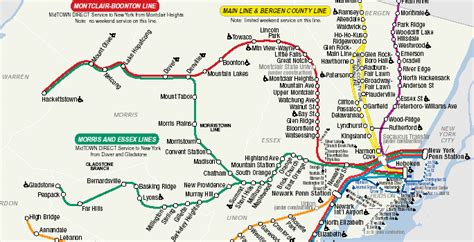 Nj Transit Light Rail Map