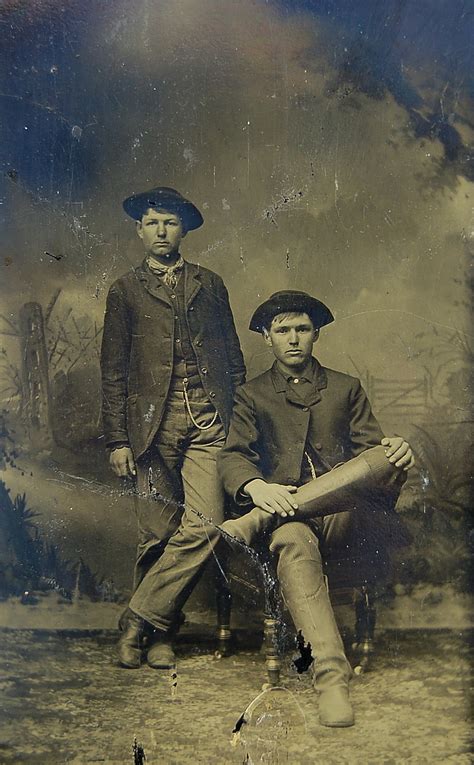 Sold At Auction Frank And Jesse James Tintype Photograph Circa 186061