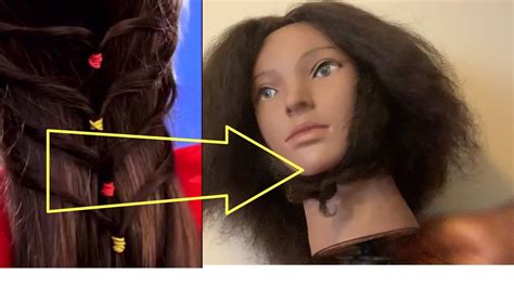 It'll heat up and remove all wrinkles from your fabrics within one minute before sewing. Trying a 5 minute craft hairstyle on my curly mannequin ...